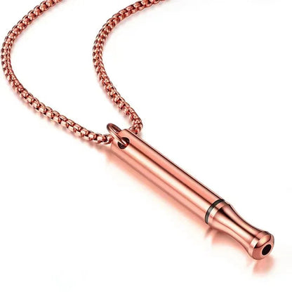 Collar de Respiración Consciente en Acero Inoxidable