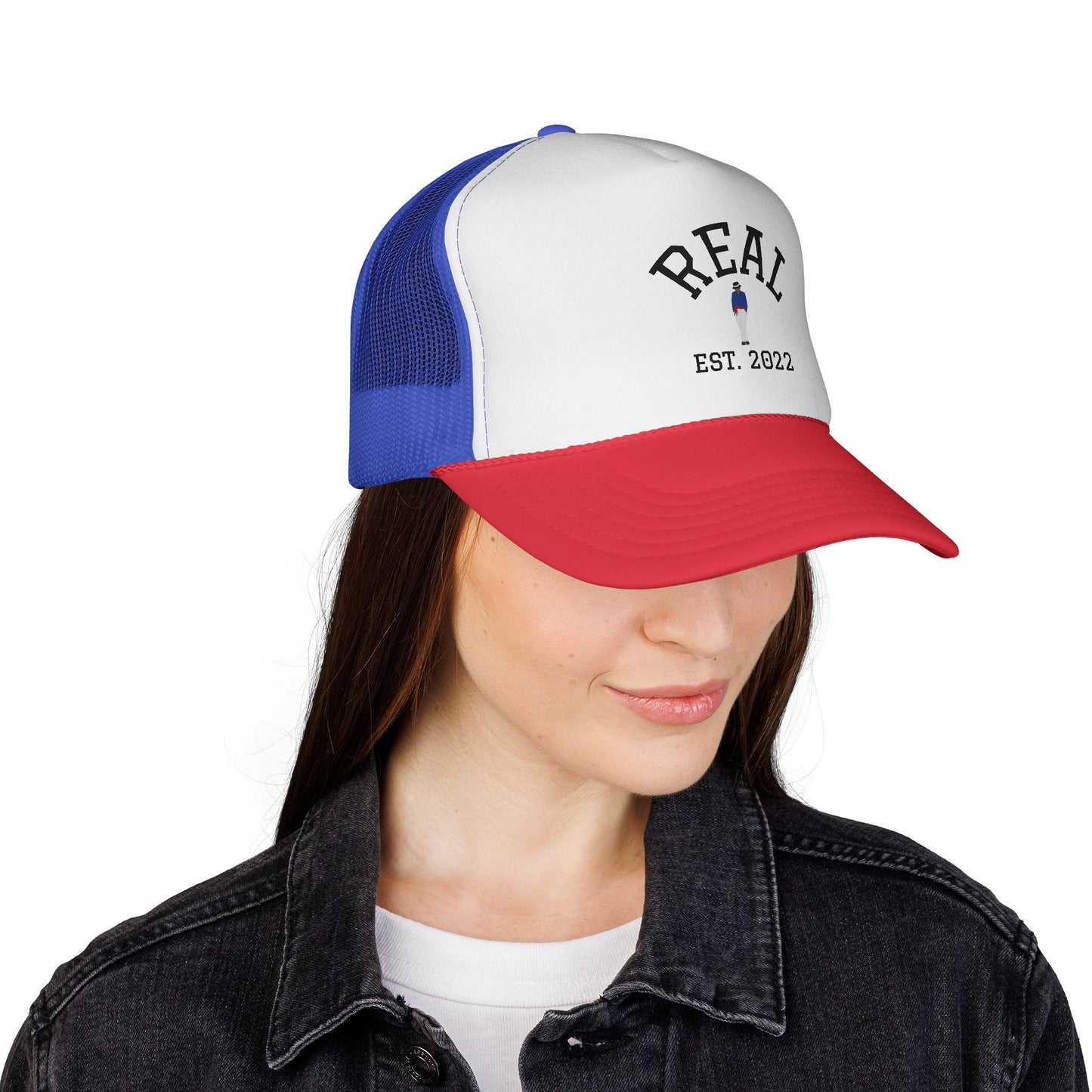 Gorra Trucker “Real” – Edición Chu x 100% Dominicano