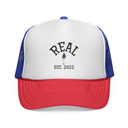 Gorra Trucker “Real” – Edición Chu x 100% Dominicano