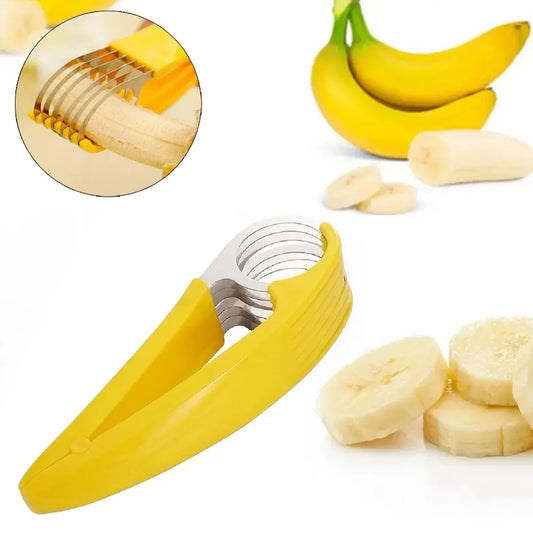 Rebanador de Bananas y Salchichas – Herramienta Creativa de Cocina