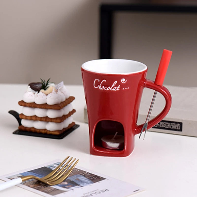 Taza de Fondue de Cerámica – 130 ml