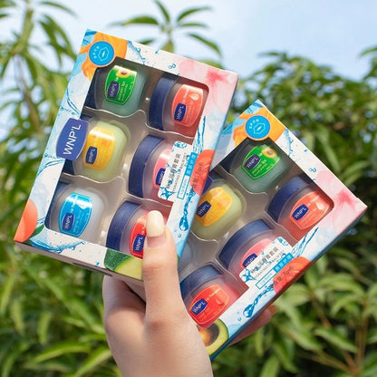 Set de Bálsamos Labiales Naturales | Hidratación con Esencia Botánica (6 piezas)