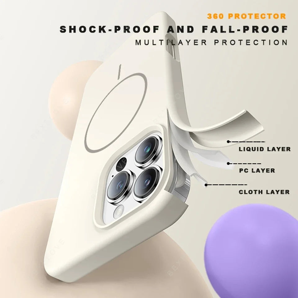 Funda Magnética con Correa para iPhone – Estilo, Protección y Comodidad