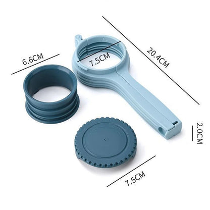 Sellador Reutilizable con Clip y Boquilla – Snack Sealer