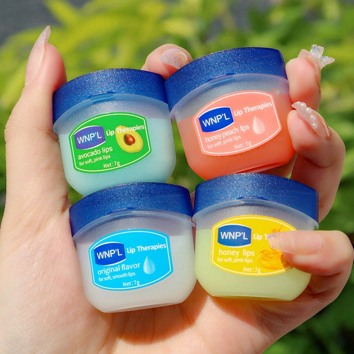 Set de Bálsamos Labiales Naturales | Hidratación con Esencia Botánica (6 piezas)