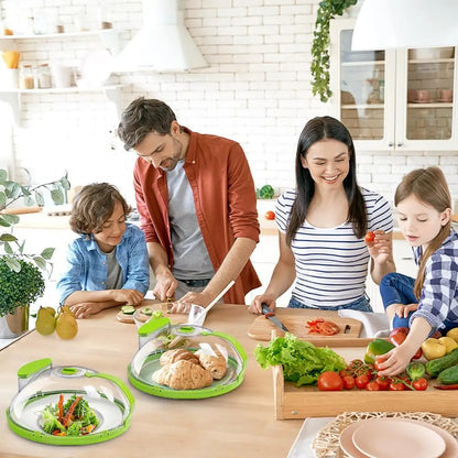 Tapa para Microondas con Vaporizador | Comidas Más Jugosas, Sin Reguero