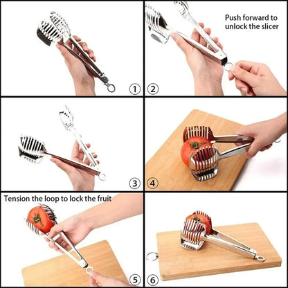 Rebanador Manual de Acero Inoxidable