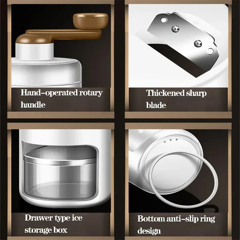 Máquina Manual para Hacer Yun Yun | Ice Crusher Slushie Maker