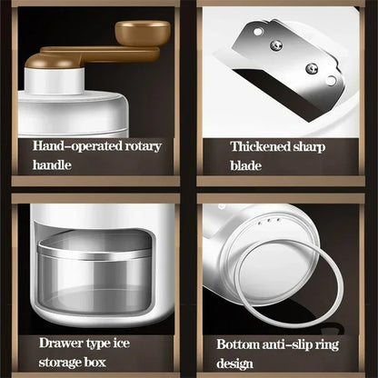 Máquina Manual para Hacer Yun Yun | Ice Crusher Slushie Maker