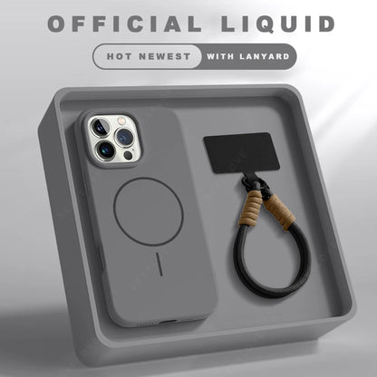Funda Magnética con Correa para iPhone – Estilo, Protección y Comodidad