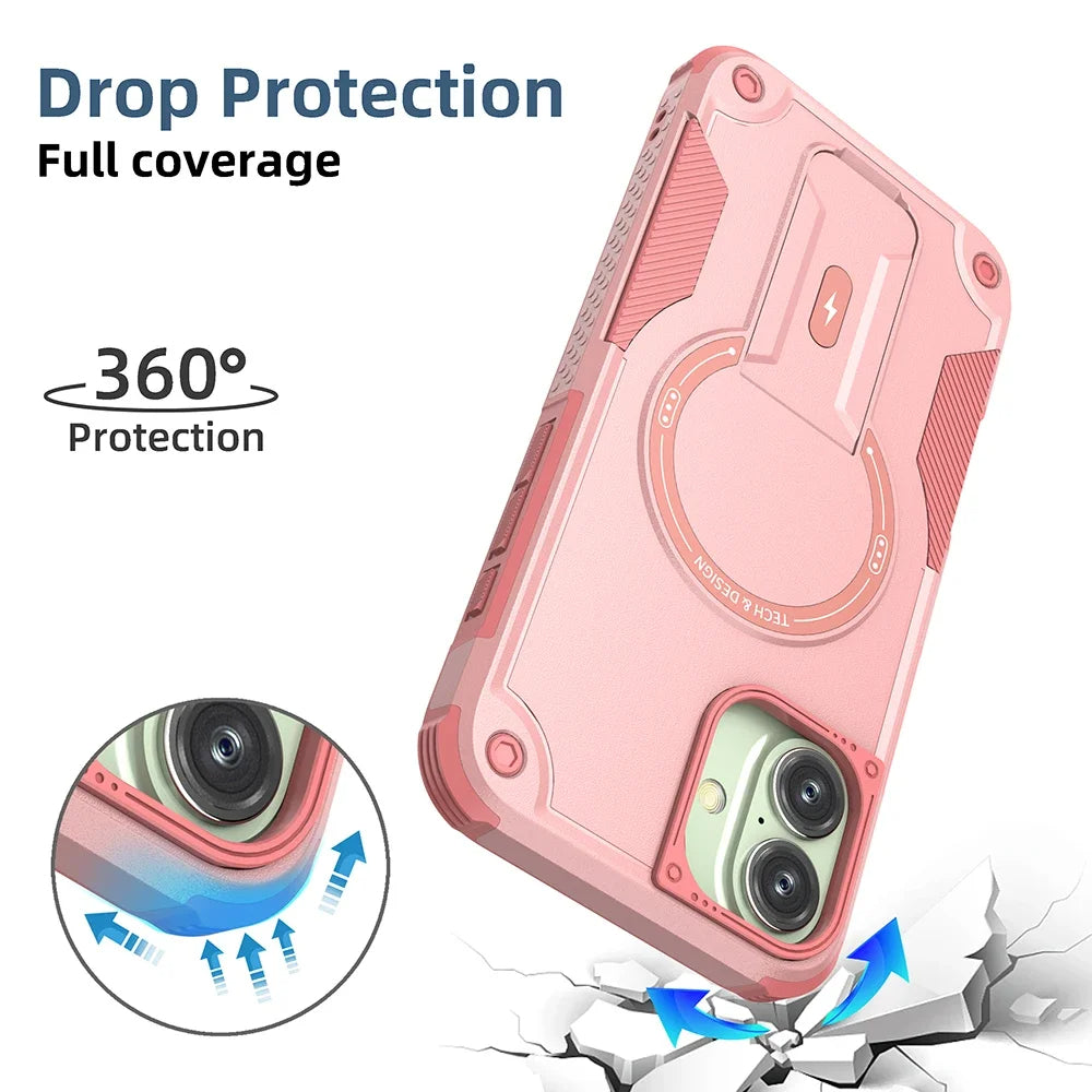 Estuche Magnético Antigolpes para iPhone | Protección con Estilo