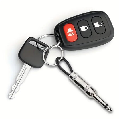 Set de Ganchos para Llaves con Enchufe de Guitarra – Rock Clásico con Estilo