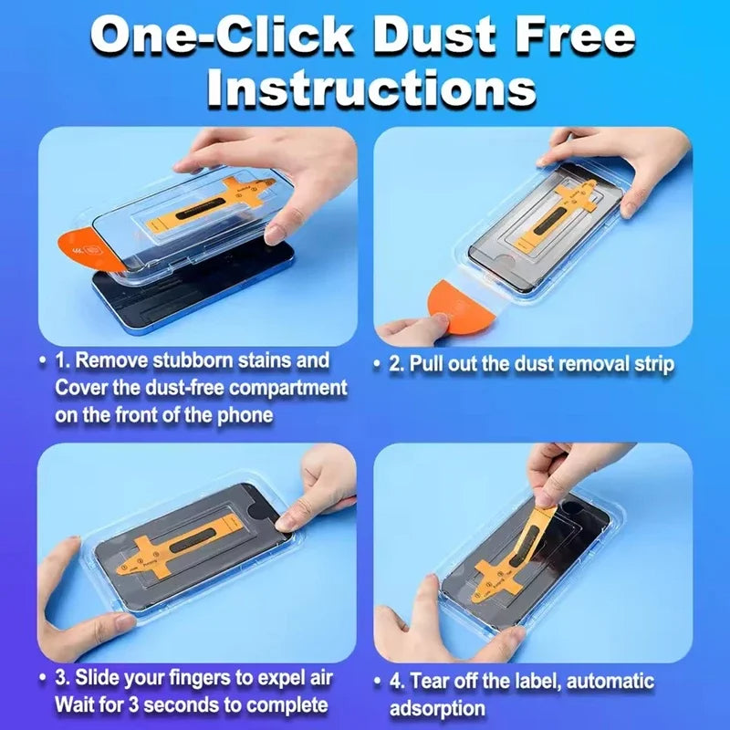 Protector de Pantalla Oleofóbico | Pack de 5 para iPhone