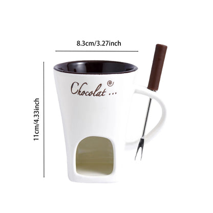 Taza de Fondue de Cerámica – 130 ml