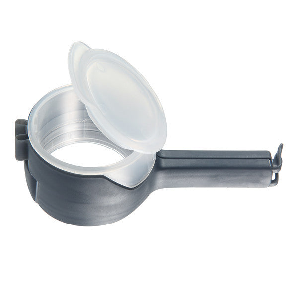 Sellador Reutilizable con Clip y Boquilla – Snack Sealer