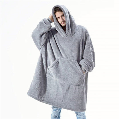 Hoodie Manta Reversible de Sherpa | Comodidad que Abraza