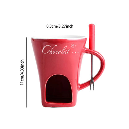Taza de Fondue de Cerámica – 130 ml