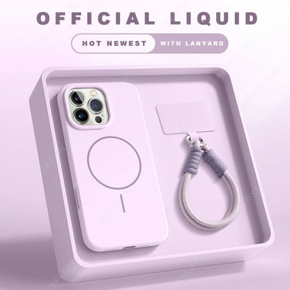 Funda Magnética con Correa para iPhone – Estilo, Protección y Comodidad