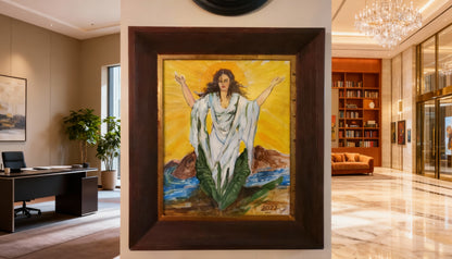 “Madre Universal” | Elsa Núñez (Mixta, 13x16”, 2023)