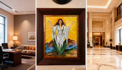 “Madre Universal” | Elsa Núñez (Mixta, 13x16”, 2023)